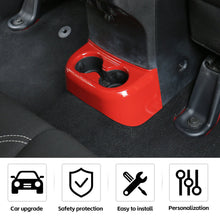 For 2011-2017 Jeep Wrangler JK Rear Water Cup Holder Panel Cover Trim RT-TCZ