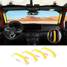 For 2024+ Jeep Wrangler JL/Gladiator JT A&B Pillar Grab Handles Cover Trim RT-TCZ