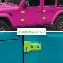 For 2018-2025 Jeep Wrangler JL JLU & Gladiator JT Door Hinge Covers Protector Decoration Trim Kit RT-TCZ