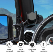 For 2007-2010 Jeep Wrangler JK Two Side Front Door Water Cup Phone Holder Stand RT-TCZ