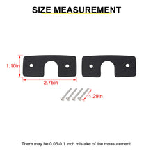 For 2007-2018 Jeep Wrangler JK Interior Sunshade Visor Clips Repair Mounting Accessories (2 pcs) RT-TCZ