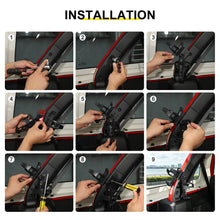 For 2018+ Jeep Wrangler JL 4-Door Version Anti-Roll Beam Fire Extinguisher Water Cup Holder RT-TCZ