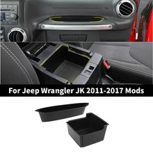 For 2011-2018 Jeep Wrangler JK Interior Center Console Armrest Storage Box Organizer Tray Insert