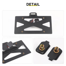 For 2007-2018 Jeep Wrangler JK Rear License Plate Seat Bracket Accessories RT-TCZ