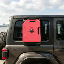 For 2018+ Jeep Wrangler JL Exterior Car Rear Window Mount Climbing Ladder Water/Gal Tank Accessories RT-TCZ