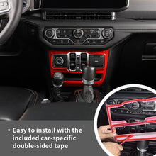 For 2018-2023 Jeep Wrangler JL / Gladiator JT 4 Door--47PCS Inner Center Console, Door, and Roof Cover Trim Kit Set RT-TCZ