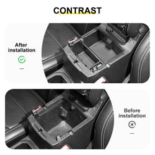 For 2018+ Jeep Wrangler JL JLU Center Console Organizer Tray Armrest Storage Box Divider RT-TCZ
