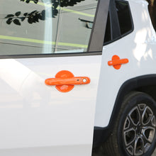 RT-TCZ Car Door Handle Cover Smart Keyhole & Cup Bowl Trim Exterior for 2016+ Jeep Renegade