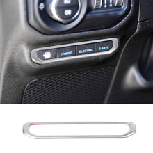 For 2021+ Jeep Wrangler JL 4Xe Electric Mode Button Switch Cover Trim Bezel RT-TCZ