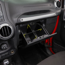 For 2011-2018 Jeep Wrangler JK Interior Center Console Armrest Storage Box Organizer Tray Insert