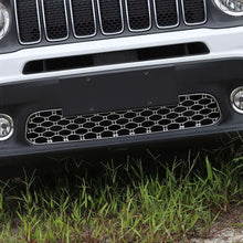 For 2019+ Jeep Renegade Front Bumper Grille Mesh Insect Net Decor Cover Trim Chrome RT-TCZ