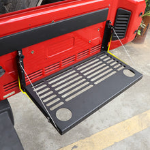 For 2007-2017 Jeep Wrangler JK JKU Rear Door Tailgate Table Shelf Storage Rack Black RT-TCZ