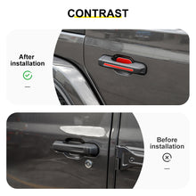 For 2020+ Jeep Gladiator JT 4 Door Aluminium Door Handle Trim Cover（8 pcs） RT-TCZ