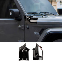 For 2021+ Jeep Wrangler JL JLU & Gladiator JT 4Xe Hood Wrap Angle Corner Guards Cover Trim RT-TCZ