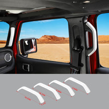 For 2024+ Jeep Wrangler JL/Gladiator JT A&B Pillar Grab Handles Cover Trim RT-TCZ