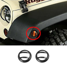 For 2007-2017 Jeep Wrangler JK Fender Wheel Eyebrow Trun Signal Guard Cover Euro version RT-TCZ