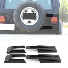 For 1997-2006 Jeep Wrangler TJ Exterior Rear Tailgate Spare Hinges Covers Trim (2 pcs) RT-TCZ