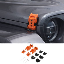 For 2007+ Jeep Wrangler JK JL & Gladiator JT Car Side Hood Catch Latches Buckle RT-TCZ