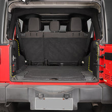 For 2007-2018 Jeep Wrangler JKU 4 Door Rear Trunk Side Protection Pad Cover（2 pcs） RT-TCZ