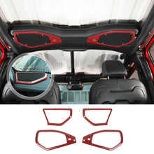 For 2024+ Jeep Wrangler JL & Gladiator JT A-Pillar & Top Roof mount Speaker Decor Ring Trim RT-TCZ