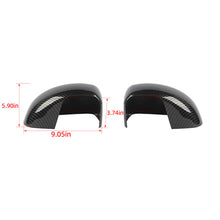 For 2008-2016 Jeep Compass 2PCS Rearview Mirror Wing Mirror Housing Cover Trim RT-TCZ