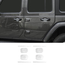 For 2020+ Jeep Gladiator JT 4 Door Aluminium Door Handle Trim Cover（8 pcs） RT-TCZ