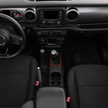 For 2018+ Jeep Wrangler JL & Gladiator JT Interior Center Console Gear Shift Trim Ring Cover RT-TCZ