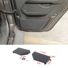 For 2018-2023 Jeep Wrangler JL & Gladiator JT Interior Front Rear Door Mesh Storage Pockets Box RT-TCZ