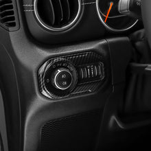 For Jeep Wrangler JL JLU 2018+ & Gladiator JT 2020+ Car Headlight Lamp Switch Button Decoration Cover Trim RT-TCZ