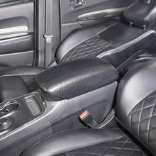 RT-TCZ Black Carbon Fiber Central Armrest Box Panel Cover Trim For Jeep Grand Cherokee 2011-2020 Accessories