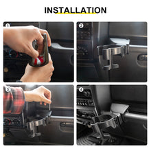 For 1997-2006 Jeep Wrangler TJ Multi-Function Cup Holder Phone Mount Phone Holder RT-TCZ
