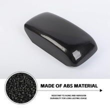 For 2011-2020 Jeep Grand Cherokee Black Carbon Fiber Central Armrest Box Panel Cover Trim RT-TCZ