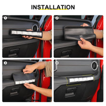 For 2018+ Jeep Wrangler JL & Gladiator JT Interior Co-pilot Grab Handle Leather Protection Cover Trim RT-TCZ