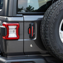 For 2018+ Jeep Wrangler JL 2-Door Version Exterior Door Handle Bowl Sticker Trim Cover (3 pcs) RT-TCZ