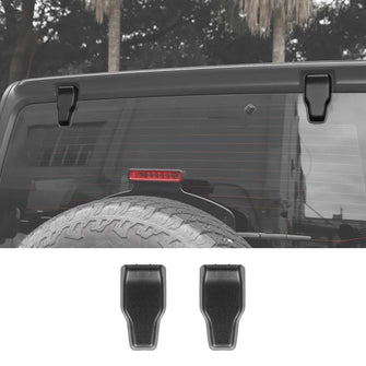 For 2018+ Jeep Wrangler JL Tailgate Rear Window Glass Hinge Cover Black Original Accessories RT-TCZ