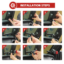 For 2018-2023 Jeep Wrangler JL/Gladiator JT  A Pillar Grab-Handle Phone Holder Mount Bracket RT-TCZ