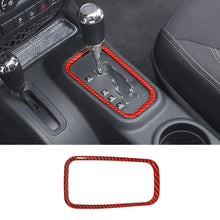 For 2011-2018 Jeep Wrangler JK Interior Gear Shift Panel Cover Trim Frame Ring RT-TCZ