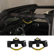 For Jeep Wrangler JK JL JT Interior Car Roll Bar Grab Handles Pull Grip w/Light Accessories (2 pcs) RT-TCZ