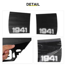 For 2007-2018 Jeep Wrangler JK Front Engine Hood Vinyl Decal Wrap Corner Sticker（2 pcs） RT-TCZ