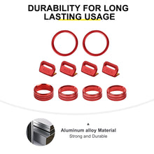 For 2024+ Jeep Wrangler JL & Gladiator JT Aluminum Air Vent & Center Console Control Trim Cover Kit RT-TCZ
