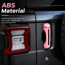 For 2018+ Jeep Wrangler JL 4-Door – 31PCS Exterior Full Set Trim Kit - Hood, Door, Tailgate Hinge & Handle Mirrior Cover RT-TCZ