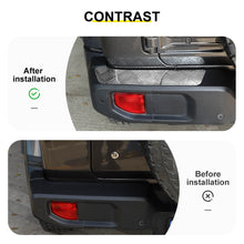 For 2018+ Jeep Wrangler JL Exterior Rear Bumper Protector Sill Plate Trim Cover (2 pcs) RT-TCZ