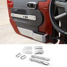 For 2007-2010 Jeep Wrangler JK 2 Door 8X Door Interior Trim Kit Decor Cover RT-TCZ