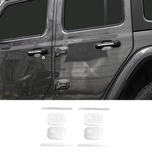 For 2020+ Jeep Gladiator JT 4 Door Aluminium Door Handle Trim Cover（8 pcs） RT-TCZ