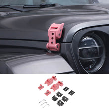 For 2007+ Jeep Wrangler JK JL & Gladiator JT Car Side Hood Catch Latches Buckle RT-TCZ