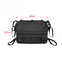 For 2007-2018 Jeep Wrangler JL JK 2PCS Rear Trunk Anti-roll Storage bag Organizer Black RT-TCZ