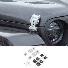 For 2007+ Jeep Wrangler JK JL & Gladiator JT Car Side Hood Catch Latches Buckle RT-TCZ