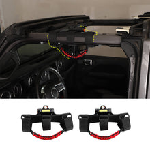 For Jeep Wrangler JK JL JT Interior Car Roll Bar Grab Handles Pull Grip w/Light Accessories (2 pcs) RT-TCZ