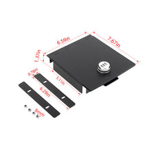 For 2007-2010 Jeep Wrangler JK Metal Center Console Armrest Box Safety Panel Cover RT-TCZ