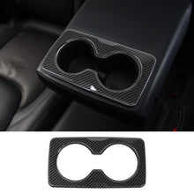 For 2018+ Jeep Wrangler JL JLU & Gladiator JT Rear Armrest Water Cup Holder Panel Cover Trim RT-TCZ
